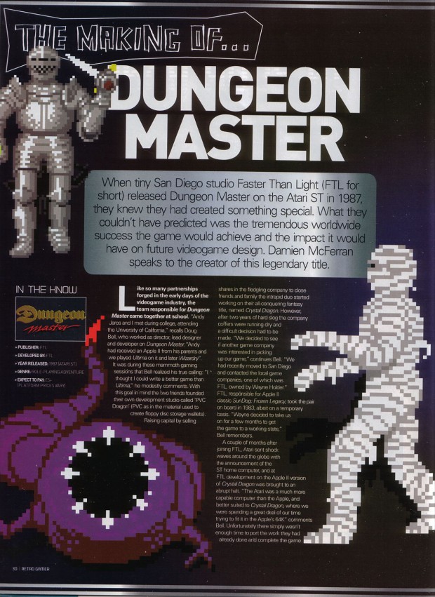 Issue 34 of "Retro Gamer" 1/4