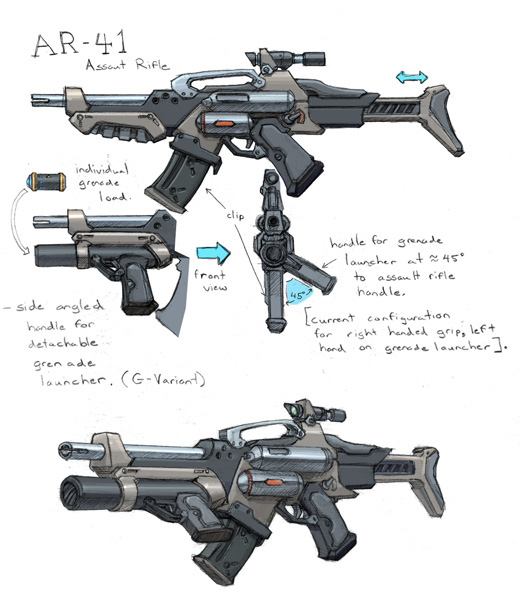 AR-41 Rifle Concept