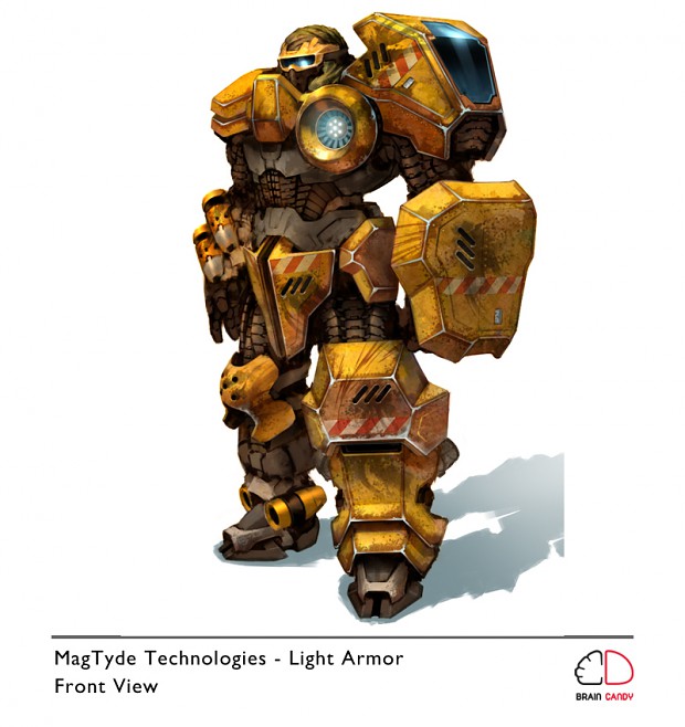 MagTyde Light Armor Concept