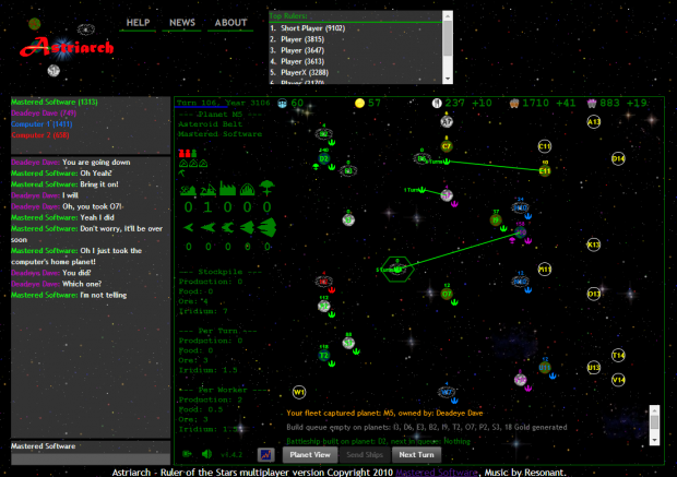 Astriarch Multiplayer Screen Shot