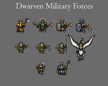 Dwarven Military Forces