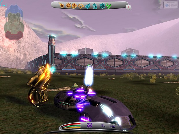 Screenshots of the alpha version
