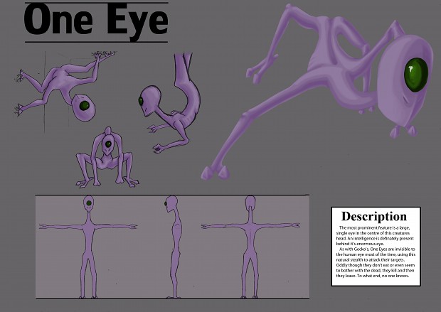 One Eye Character Sheet