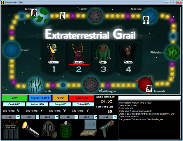 Extraterrestrial Grail gameplay 2