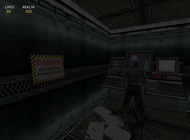 Area51 First Room Screenshot II