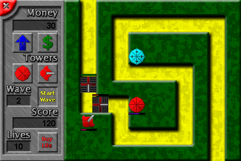 In game screenshot of Tower Guard