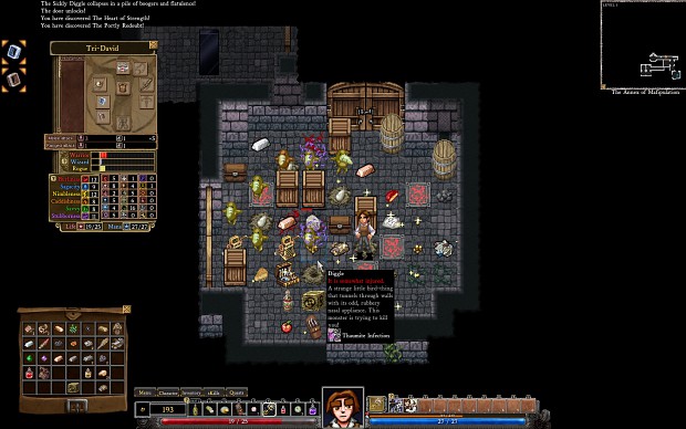 Dungeons of Dredmor beta 0.95 screenshots