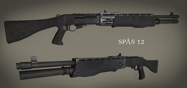 SPAS12 gun model