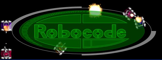 Robocode Logo with tanks