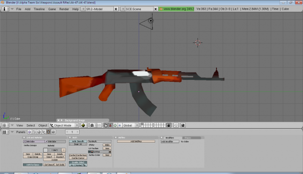 AK-47 textured