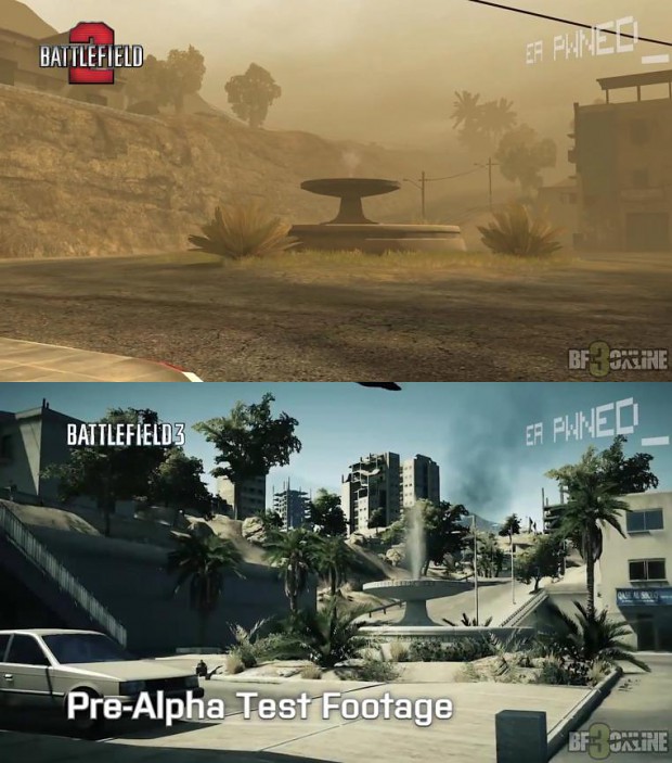 Battlefield 3 Karkand Comparison