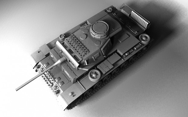 Panzer III Ausf-L Model TopLbare (WIP)