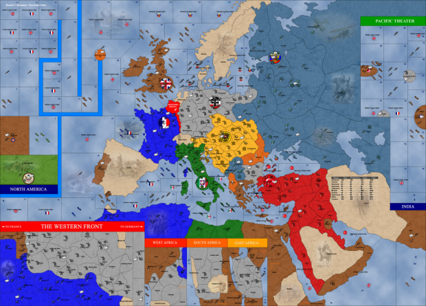 Great War map