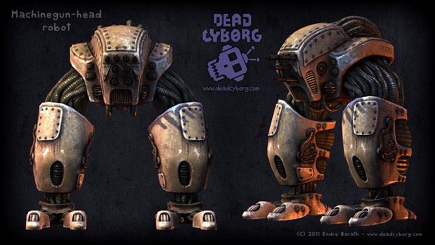 Dead Cyborg - game object
