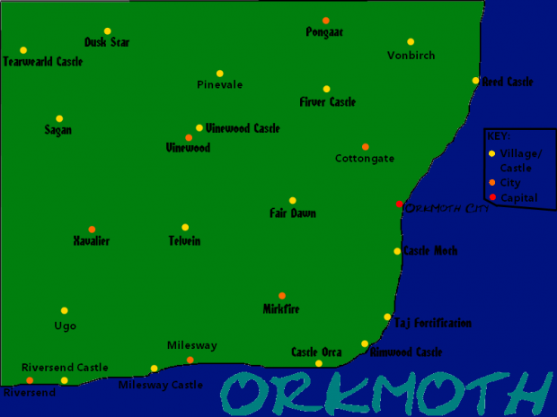 Basic Map of OrkMoth
