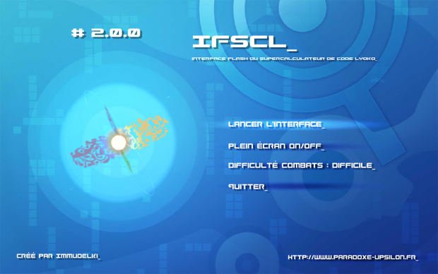 IFSCL screen v.2.0.0