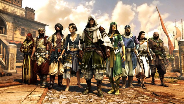 Multiplayer characters, Gamescom screenshot
