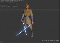 Female Jedi and Sith UDK Render Test