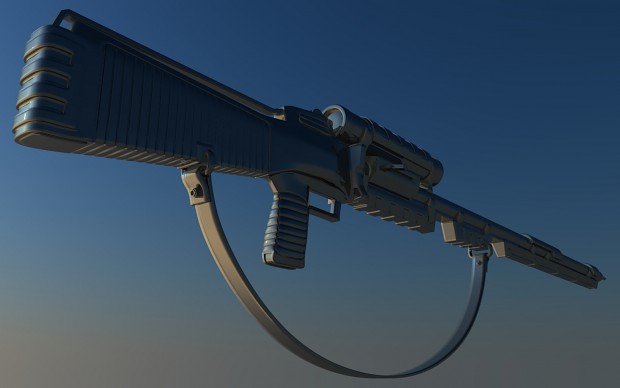 Czerka Adventurer slugthrower rifle WIP