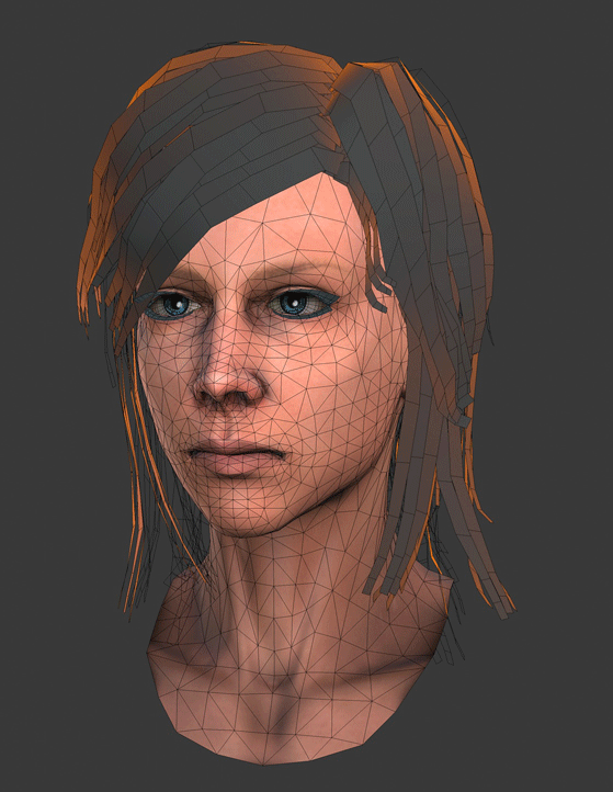 Generic Human Female - Clothing and Hair WIP