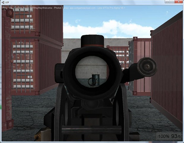 M249 Aim Down Sights