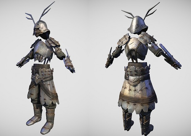 First of the new armour sets is finished!