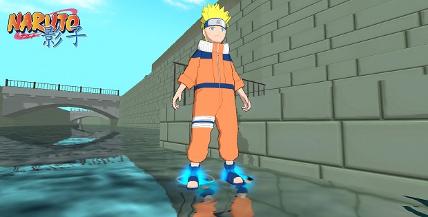 Naruto-Walking on water WIP