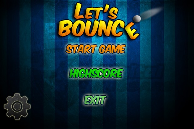 Let's Bounce screens