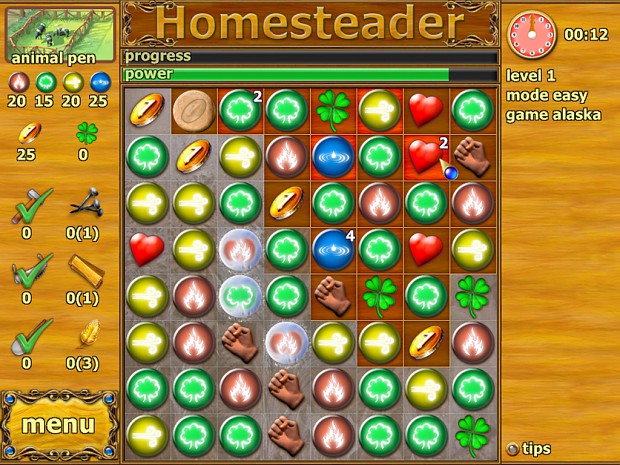 Homesteader screenshot