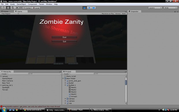 Zombie Zanity Pics