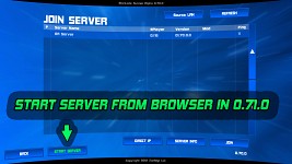 Start Server from Browser in upcoming 0.71.0!