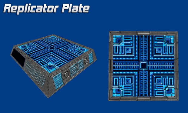 The Replicator Plate Model