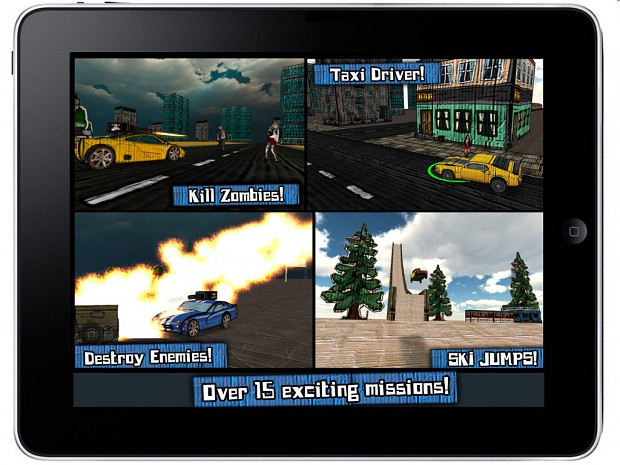 Cars And Guns 3D for iPhone & iPad now in iTunes!