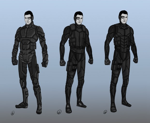 First Main Character Concepts