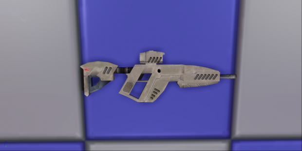 WIP XR15 Assault Rifle in 3D