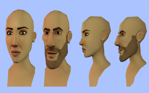 Base character faces