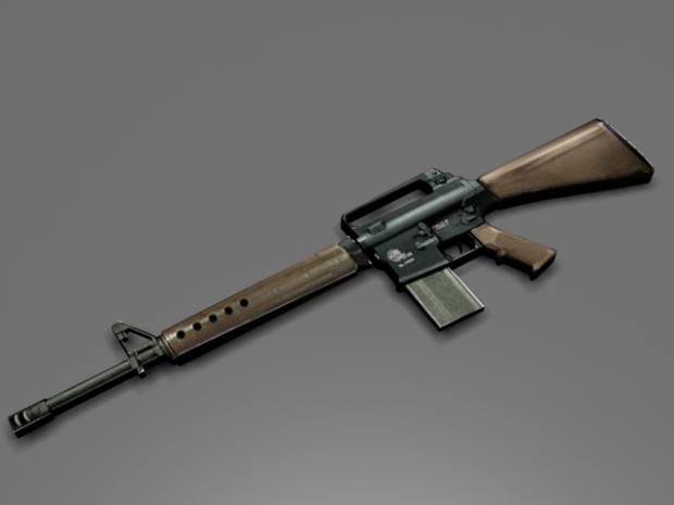 Portuguese Weapon - AR10 Rifle