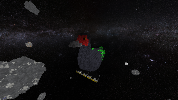 Richard the space duck!