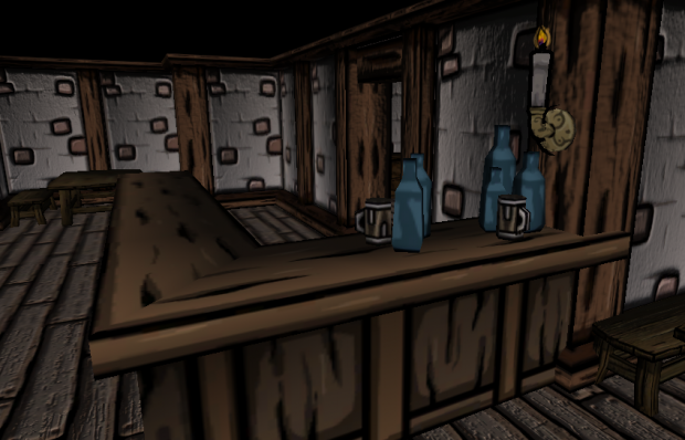 Tavern Assets & Flame Particle Effects
