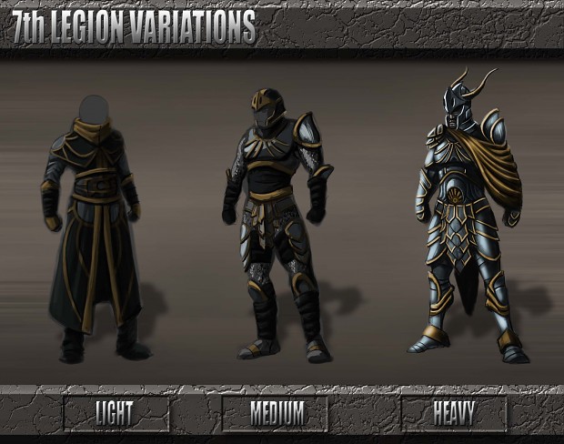 7th Legion Commander Armor Set