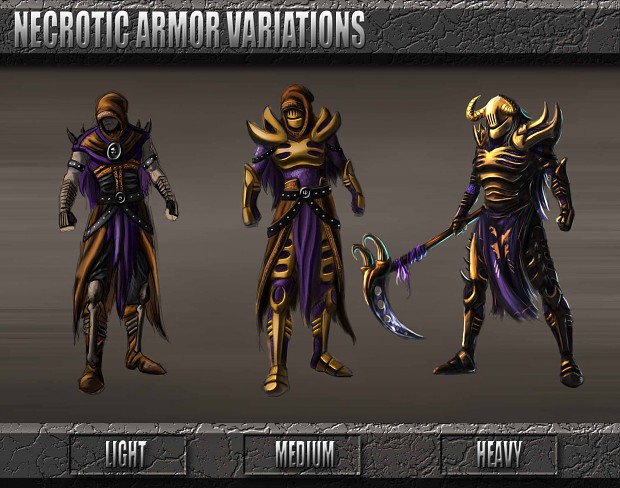 Necrotic Armor Set