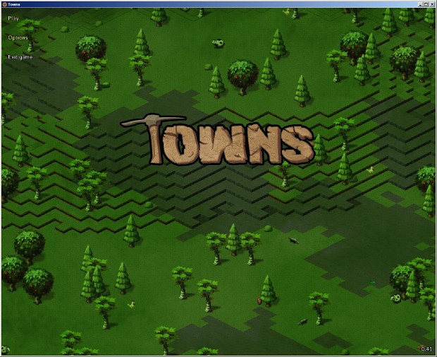 Towns 0.41 (first screenshot)
