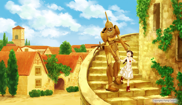 The first promotional art