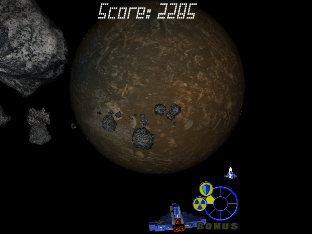 Updated Asteroid mode Screens