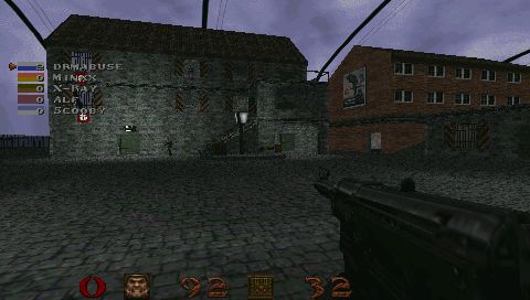 Screenshots from the PSP Version