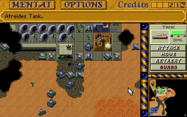 Dune II - Ordos Forces
