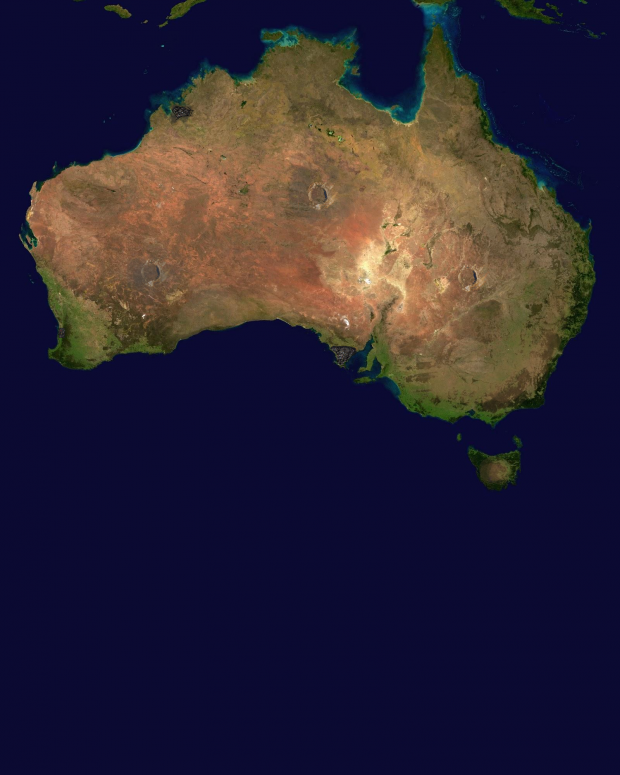 The World Map of Fallout Online: Australia
