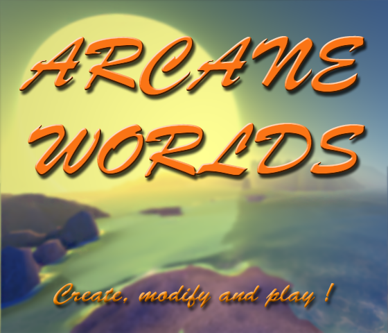 Arcane Worlds :: Logo 2 :: PlaysGames