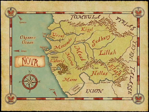 Map of Nova