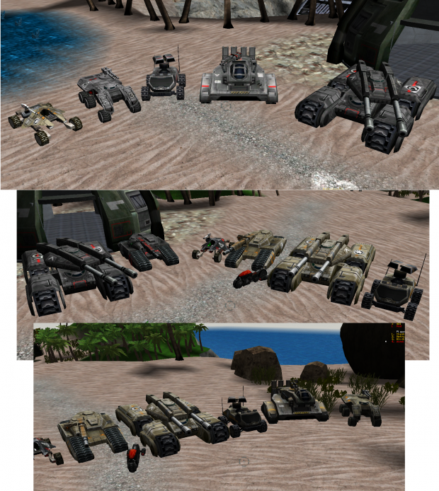 TCW Vehicles in Beta 1.11